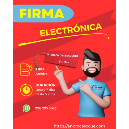 Firma electrónica